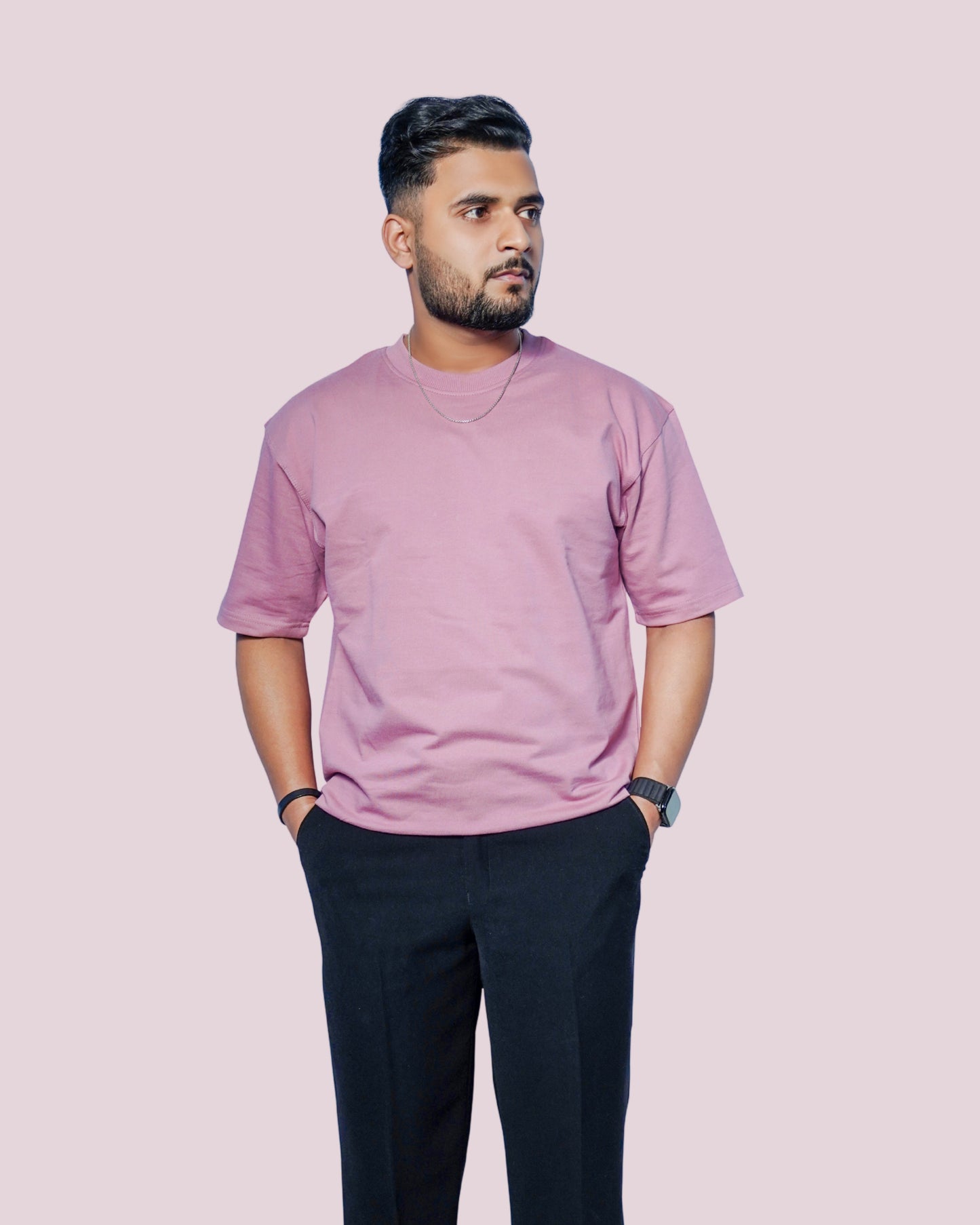 Oversized Onion Pink T-Shirts Cloth Bro